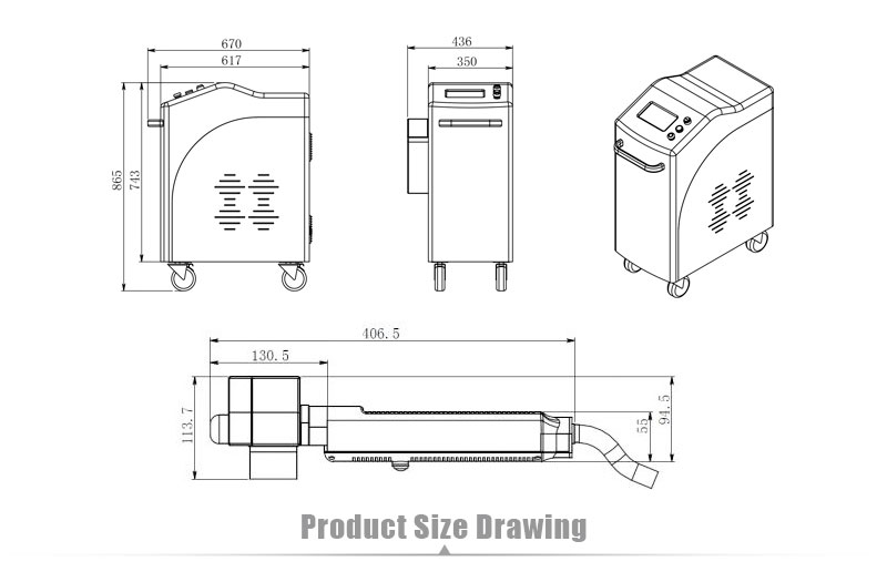 1000w Laser Rust Removal Cleaning Machine supplier