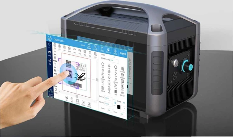 Industry-leading Handheld 30 Watts Laser Marking Machine Metal Sheet Marking, Auto Parts Engraving