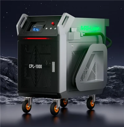 Zapanjujuća nadogradnja — Vodom hlađena pulsna laserska mašina za čišćenje 500 W/1000 W/2000 W
