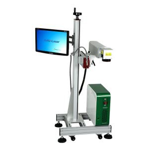 20W 30W Online leteća mašina za lasersko označavanje sa vlaknima