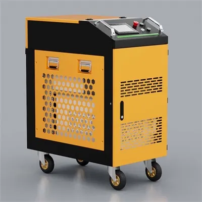 300W ručni fiber pulsni laserski čistač za uklanjanje hrđe s broda